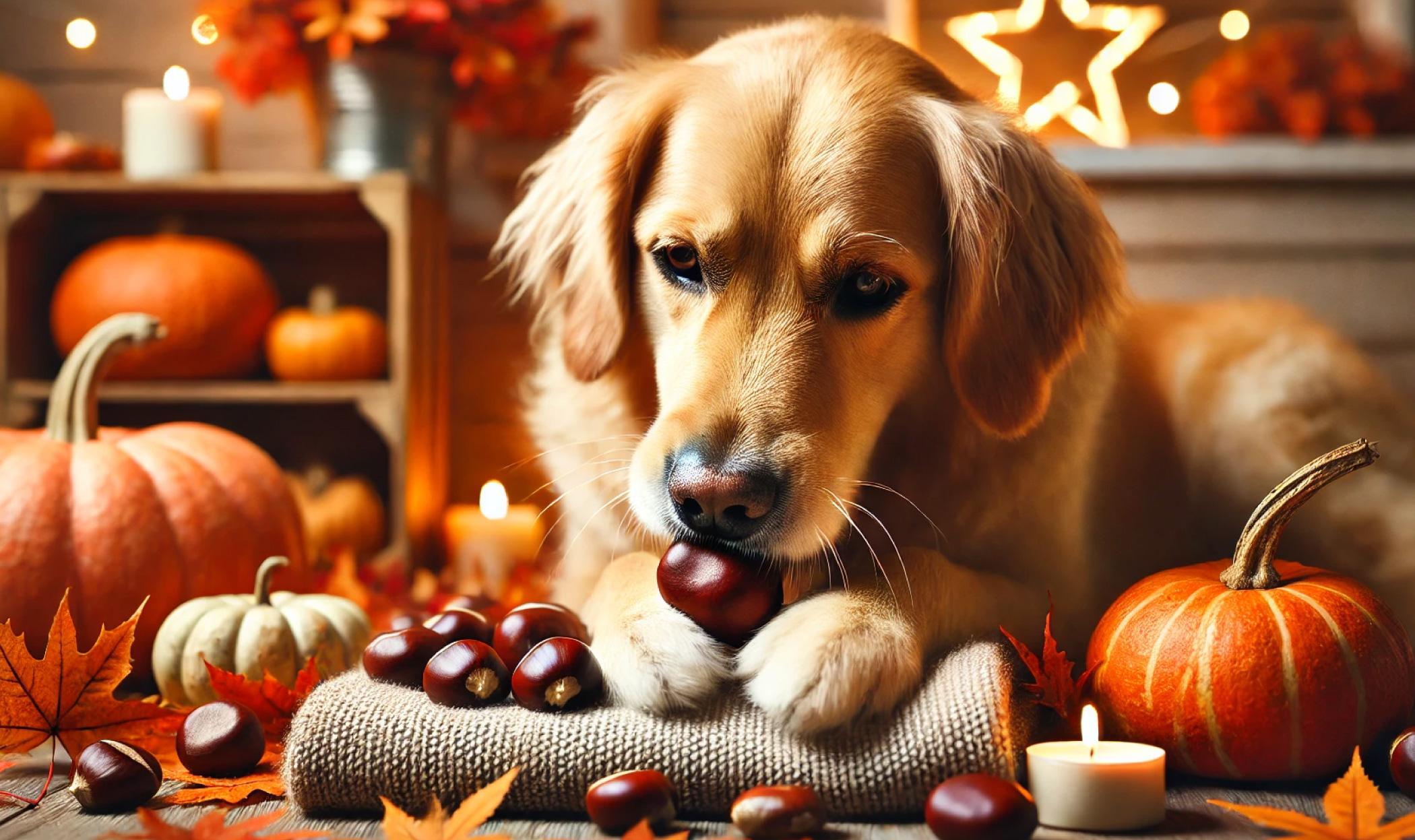 Il cane può mangiare le castagne?